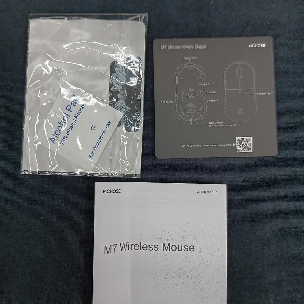 MCHOSE M7 Ultra Wireless Gaming Mouse, 8K Polling, 53g Lightweight Ergonomic